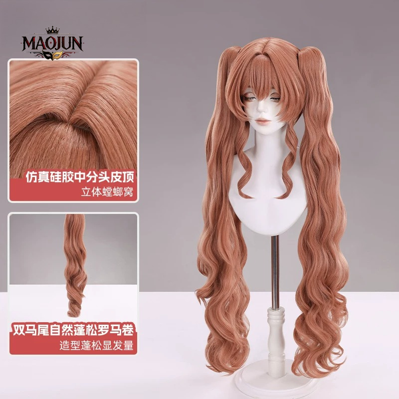 Hair Clips - Peruca Angelina Cos, cabelo comprido e