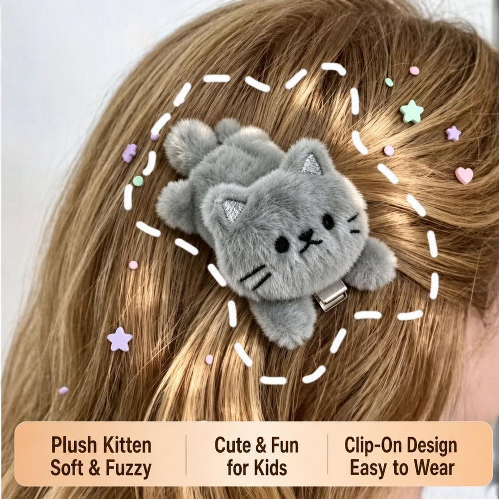 Hair Bundles - Presilhas de Cabelo de Pelúcia Fofas