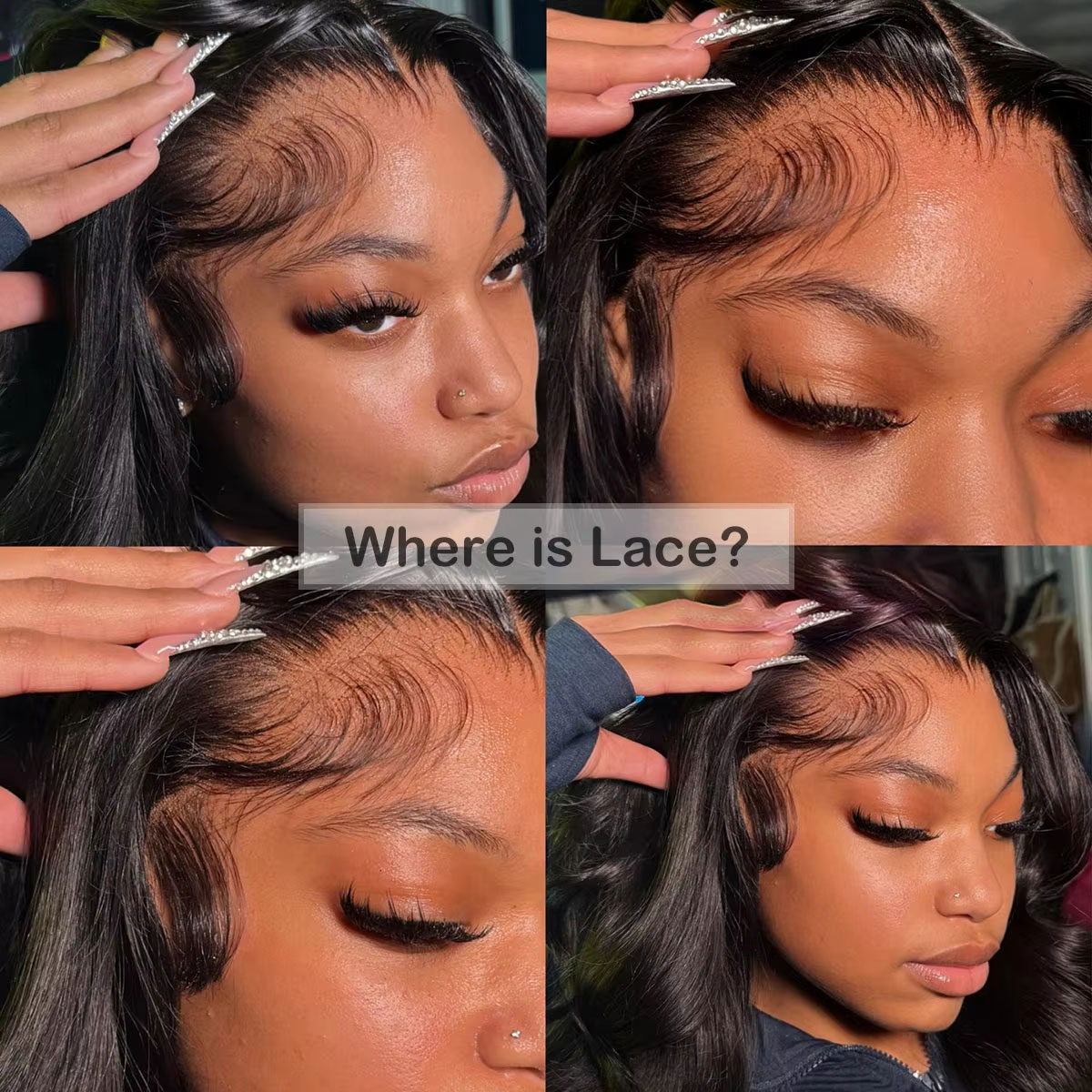 Peruca de cabelo humano 100%,  - Glueless Wear And Go Human Hair Wig avaliação e preço