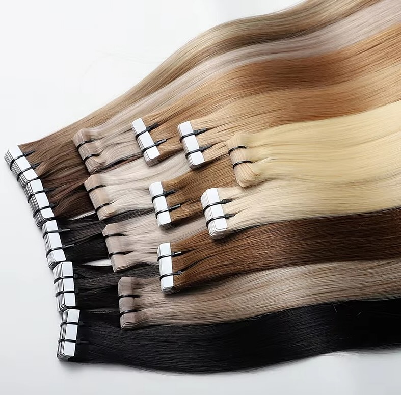 Extensões de Cabelo Humano com - Invisible Tape In Extensions Real Hair avaliação e preço