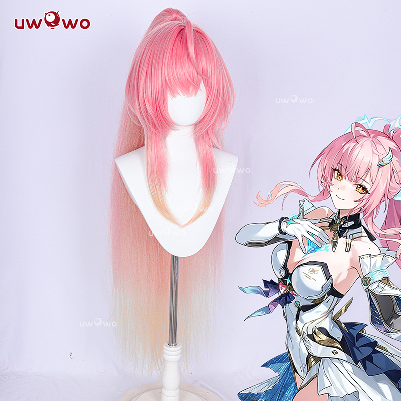Peruca UWOWO Aemeath do Jogo W - Synthetic Wigs avaliação e preço